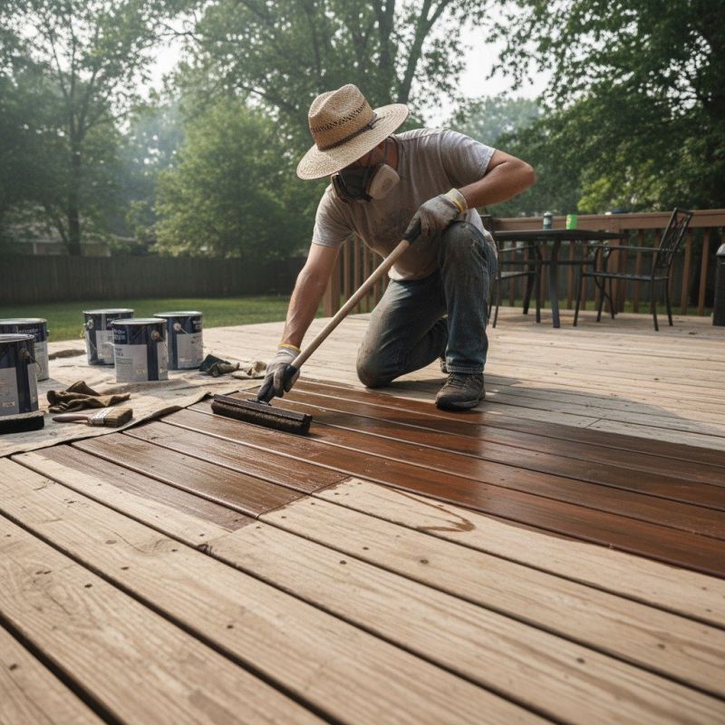 Wood Deck Painting